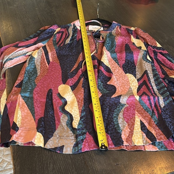 ba&sh Win Tie Puff Sleeve Blouse NWT - Picture 10 of 12